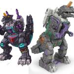 Initial Concept work illustrations used for design and development on Titan class Trypticon toy.