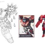 Winchargers pencil art was used as a card and also the card art for a recent TF Legends class Wincharger toy